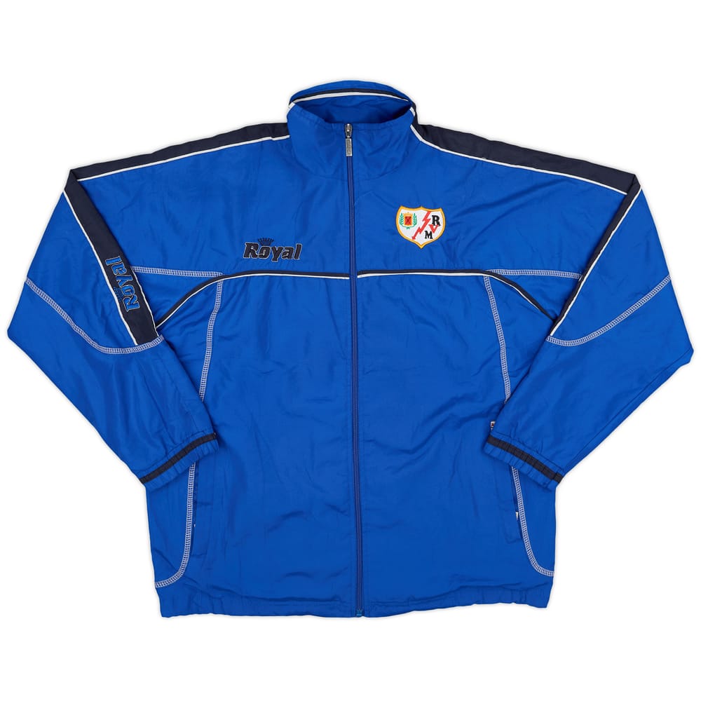 2011-12 Rayo Vallecano Royal Track Jacket - 9/10 - (M)