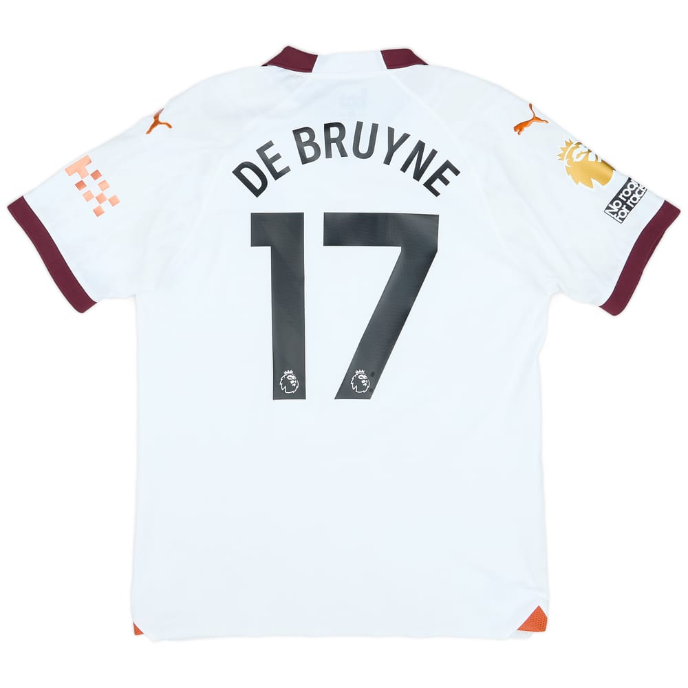 2023-24 Manchester City Player Issue Away Shirt De Bruyne #17