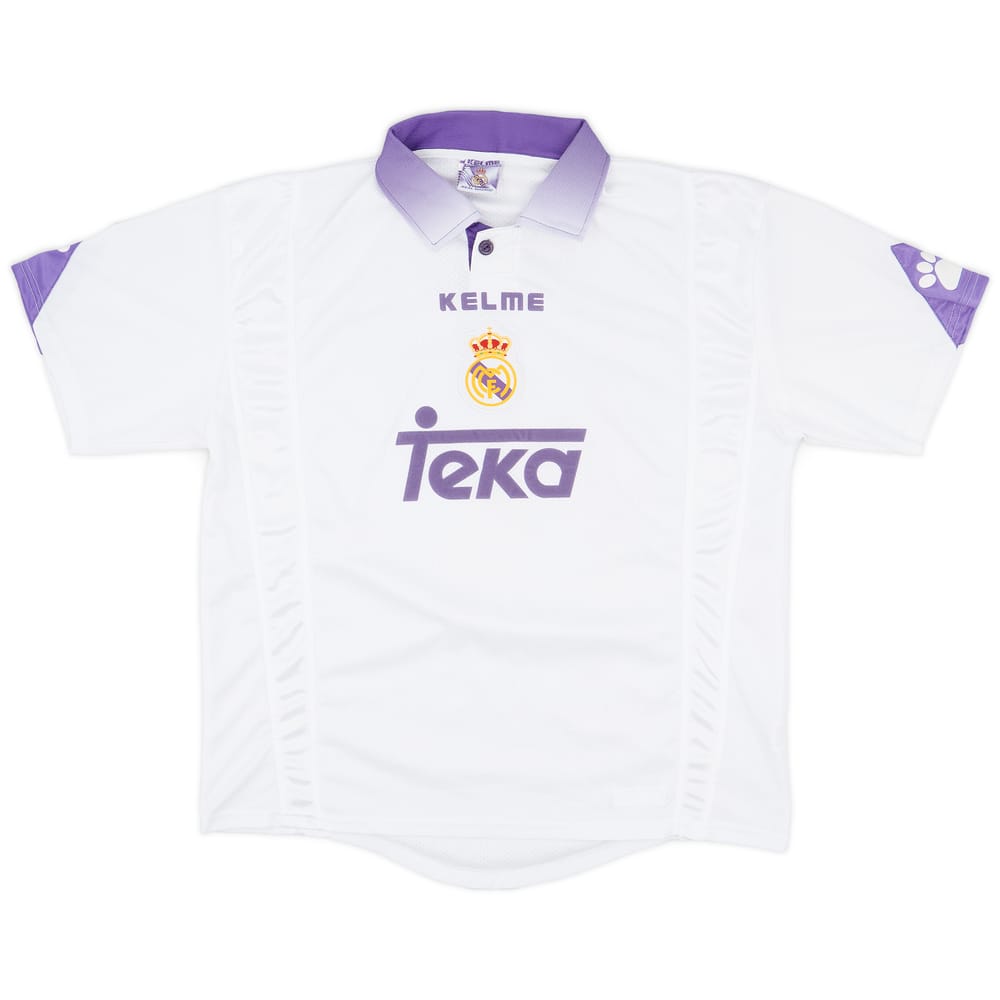 1997-98 Real Madrid Home Shirt - 8/10 - (XL)