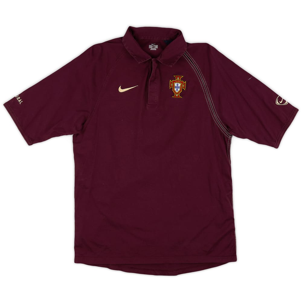 2004-06 Portugal Nike Polo Shirt - 9/10 - (M)
