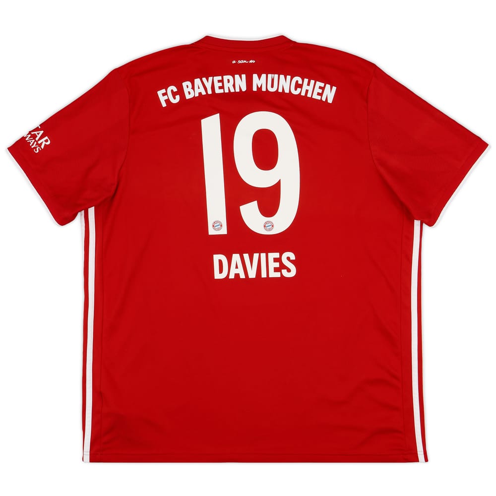 2020-21 Bayern Munich Home Shirt Davies #19 - 4/10 - (XXL)