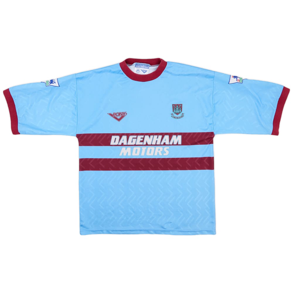 1993-95 West Ham Away Shirt - 8/10 - (L)