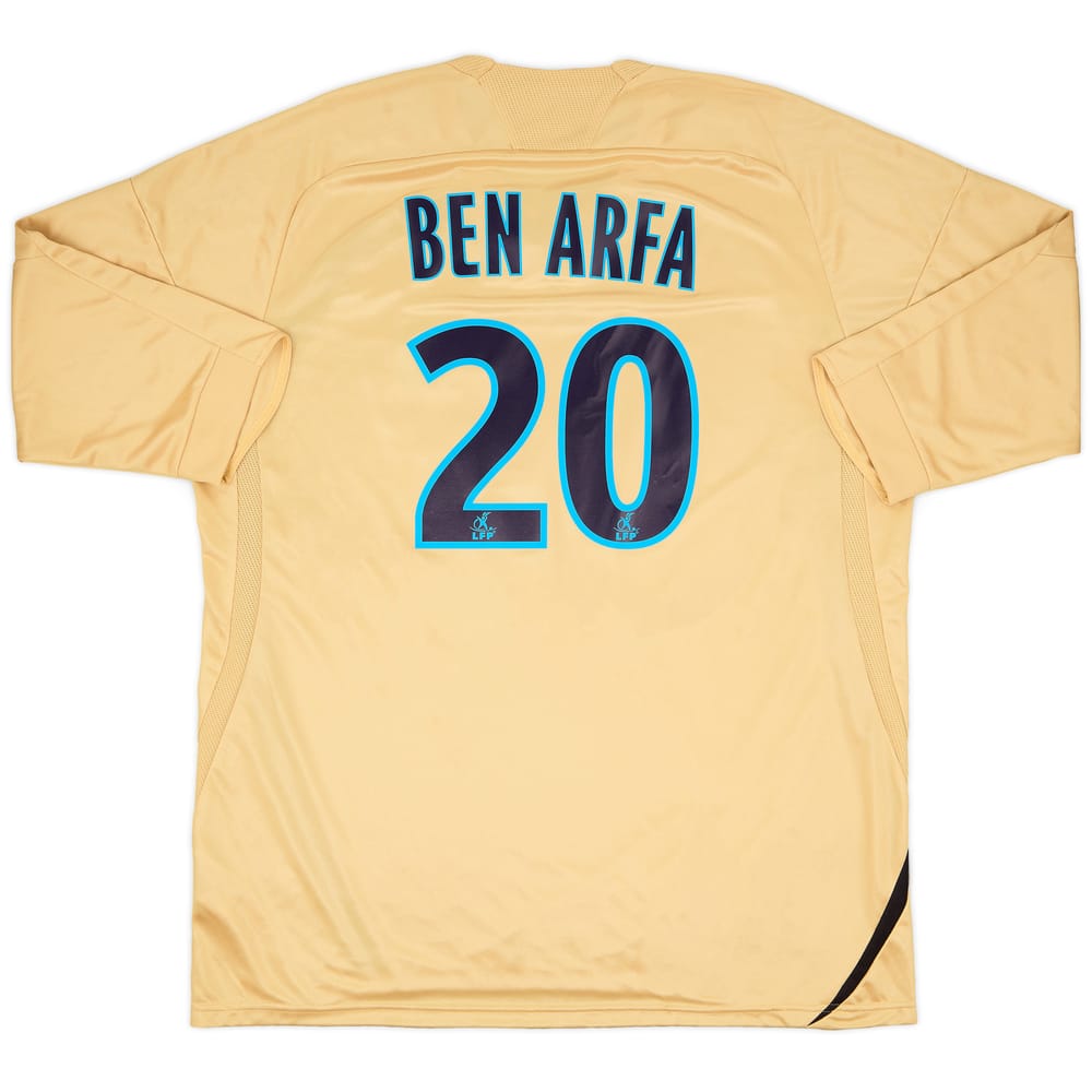 2008-09 Olympique Marseille Third Shirt Ben Arfa #20 - 9/10 - (XXL)