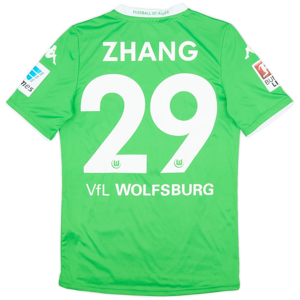 2014-15 Wolfsburg Home Shirt Zhang #29 - 6/10 - (S)