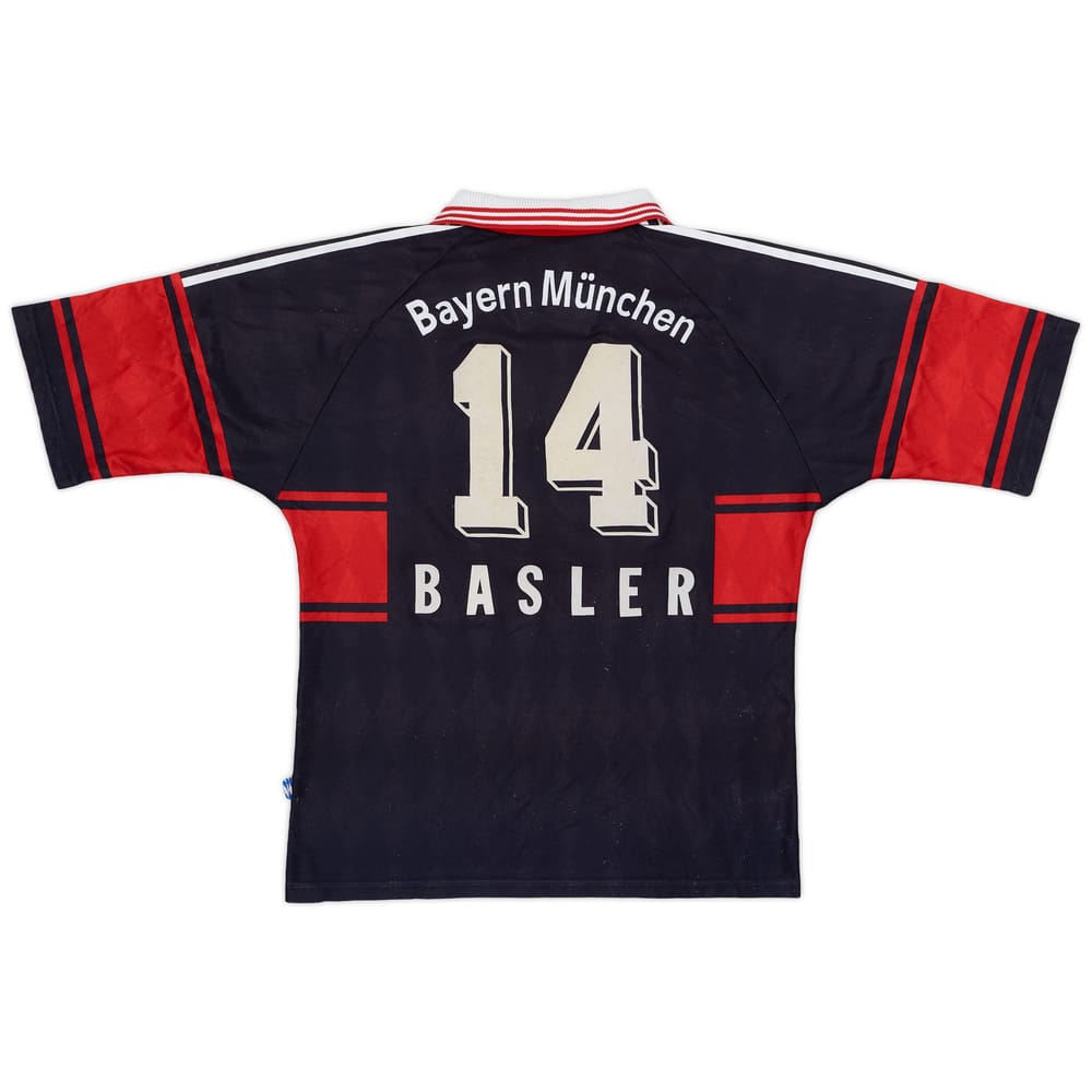 1997-99 Bayern Munich Home Shirt Basler #10 - 5/10 - (M)
