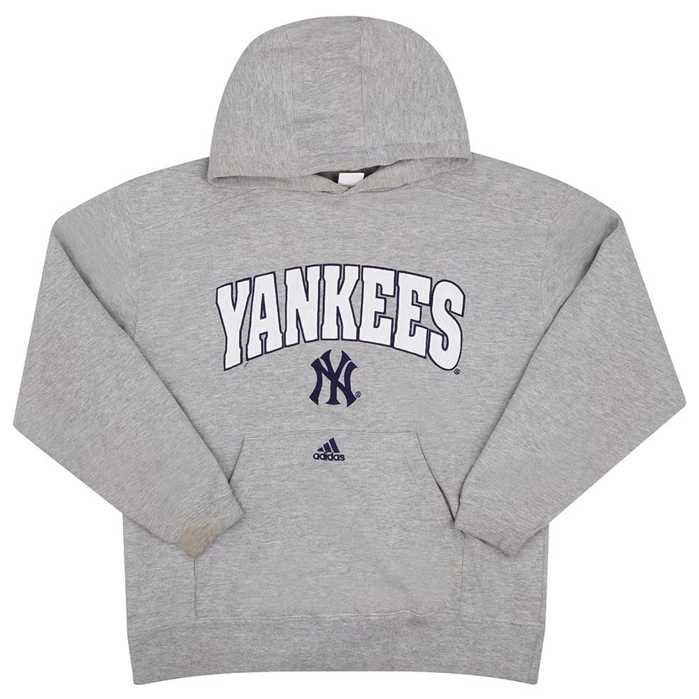 2000s New York Yankees adidas Hooded Sweat Top L