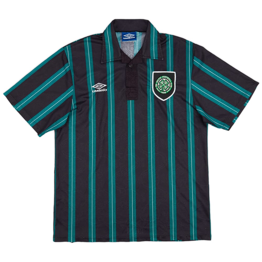 1992-93 Celtic Away Shirt - 6/10 - (L)