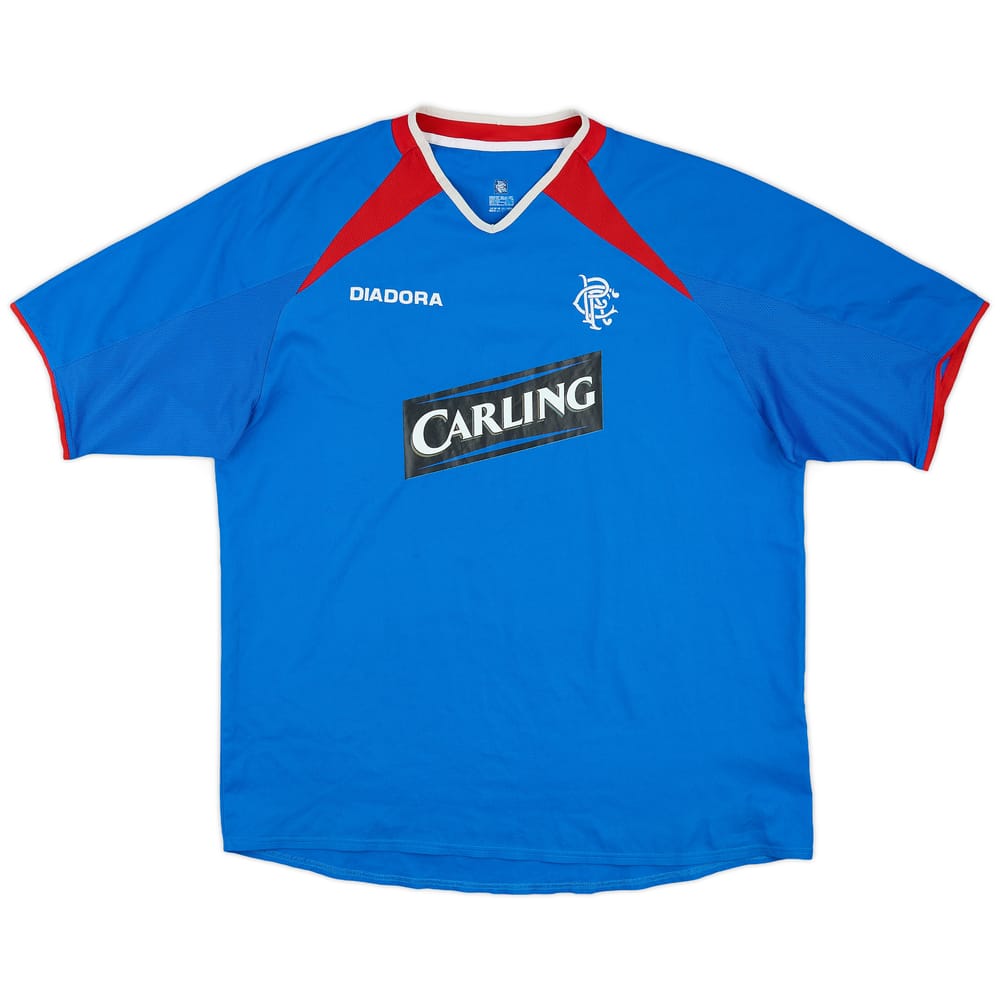 2003-05 Rangers Home Shirt - 8/10 - (XL)