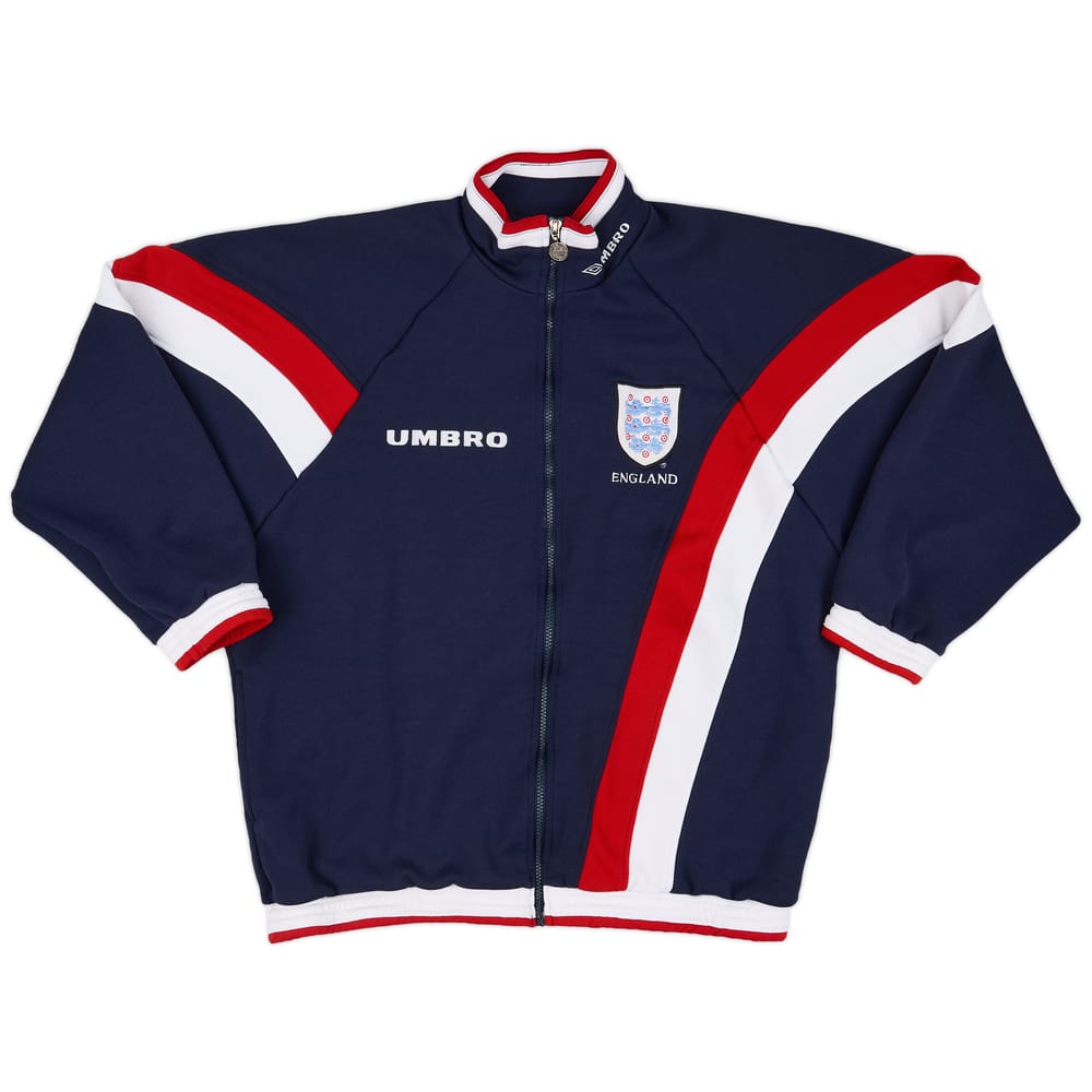 1998-00 England Umbro Track Jacket - 9/10 - (L)