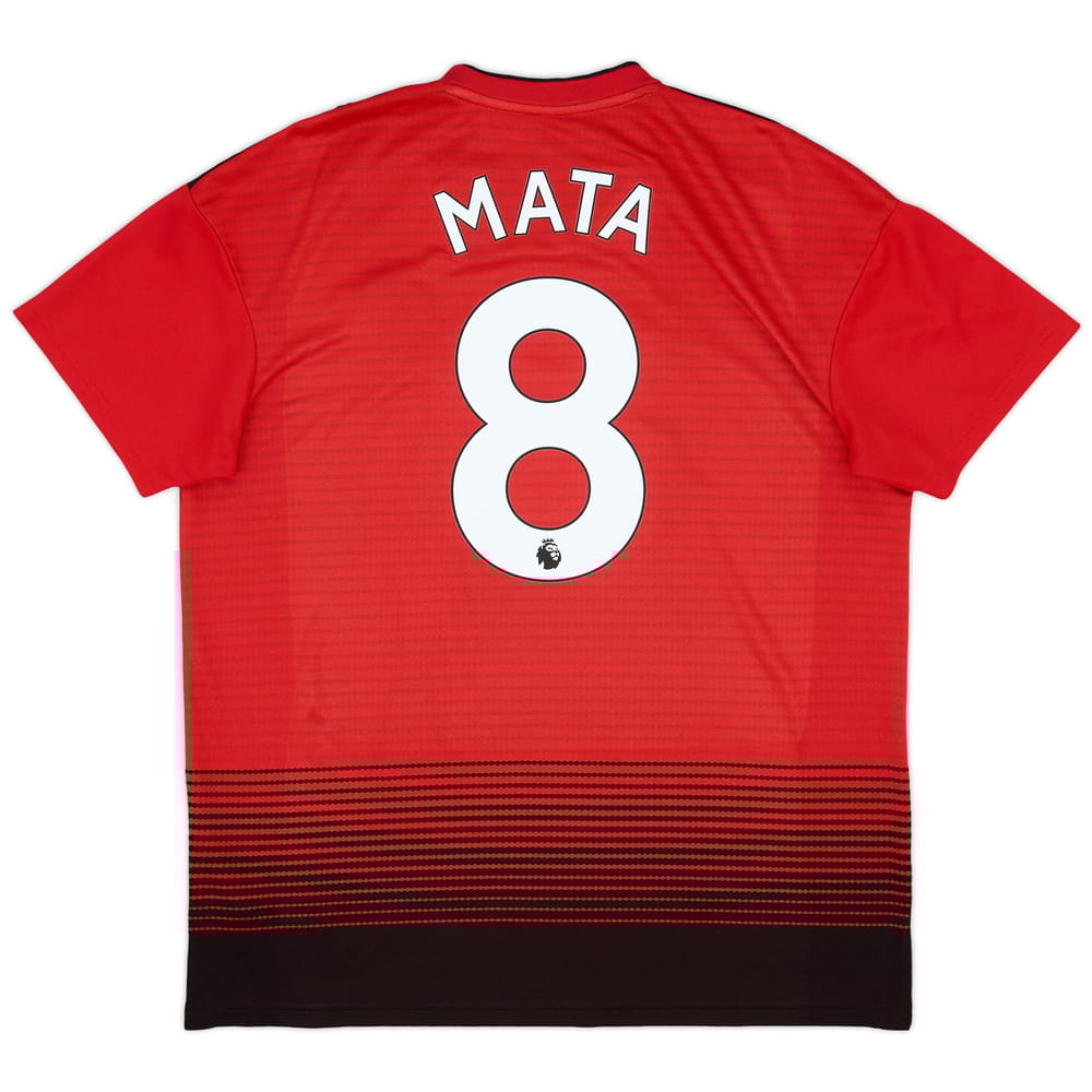 2018-19 Manchester United Home Shirt Mata #8 - 8/10 - (S)