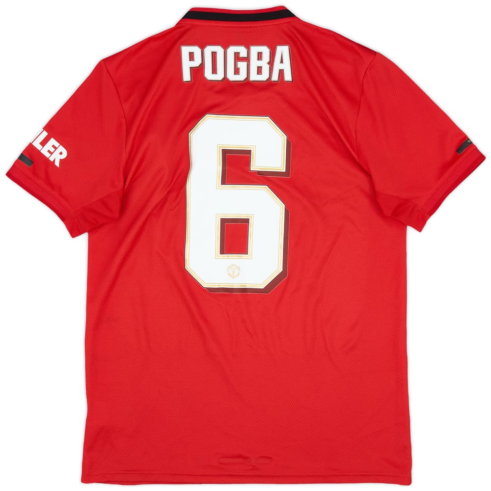 2019-20 Manchester United Home Shirt Pogba #6 - 6/10 - (M)