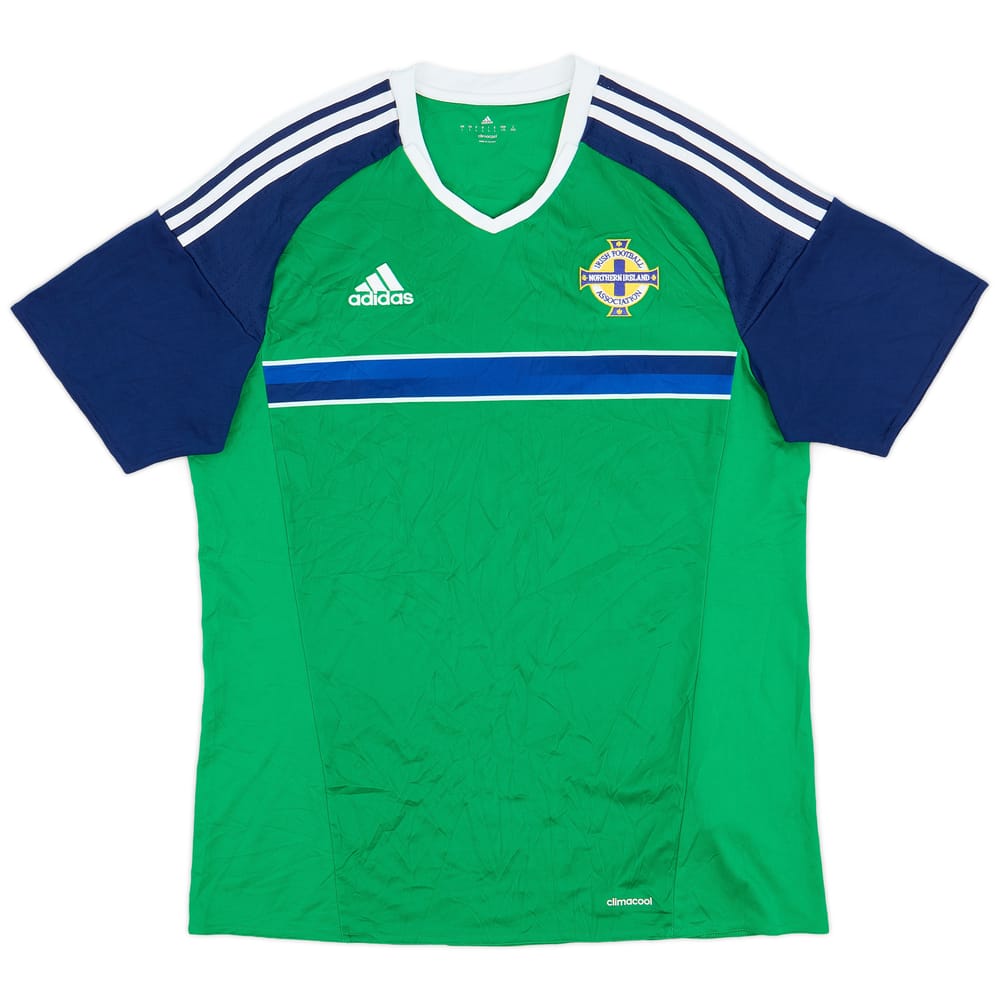 2016-17 Northern Ireland Home Shirt - 9/10 - (L)