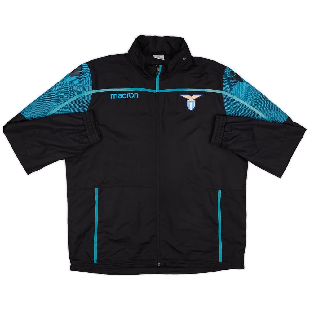 2014-15 Lazio Macron Hooded Rain Jacket - 7/10 - (3XL)