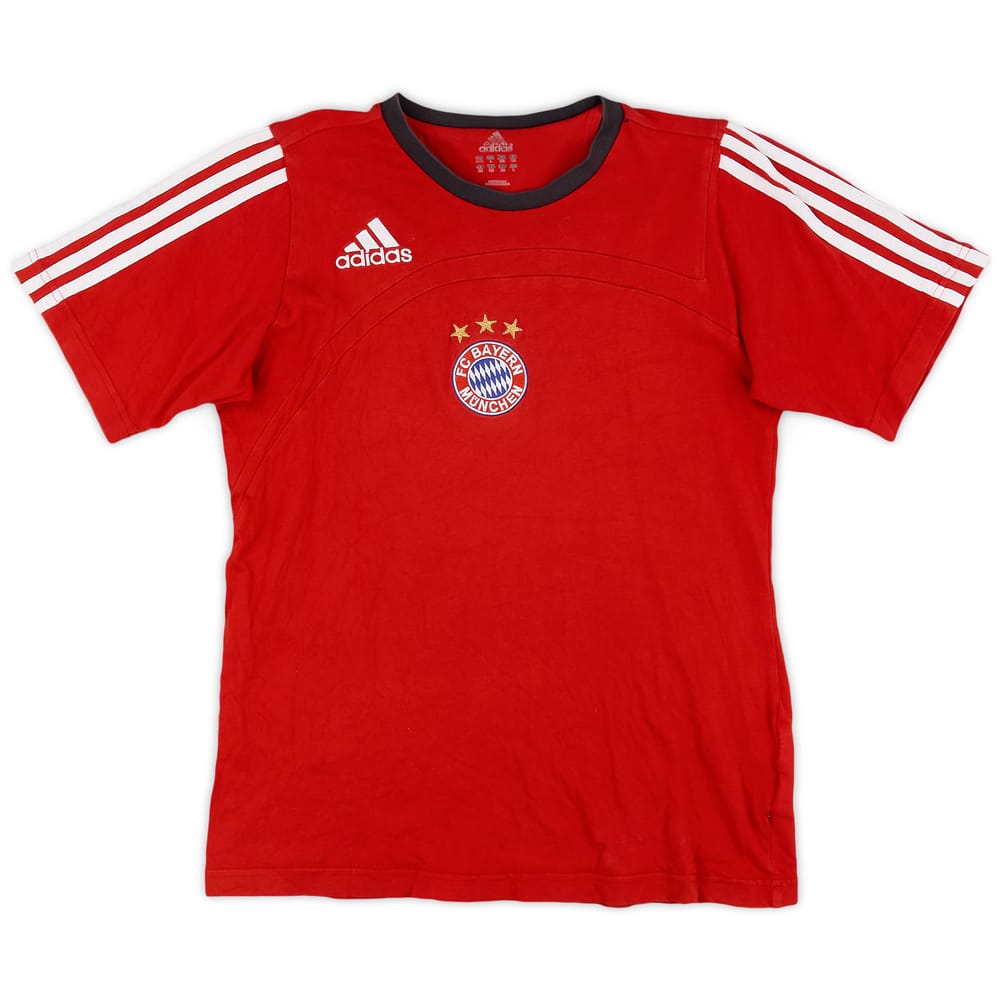 2005-06 Bayern Munich adidas Cotton Tee - 4/10 - (L.Boys)