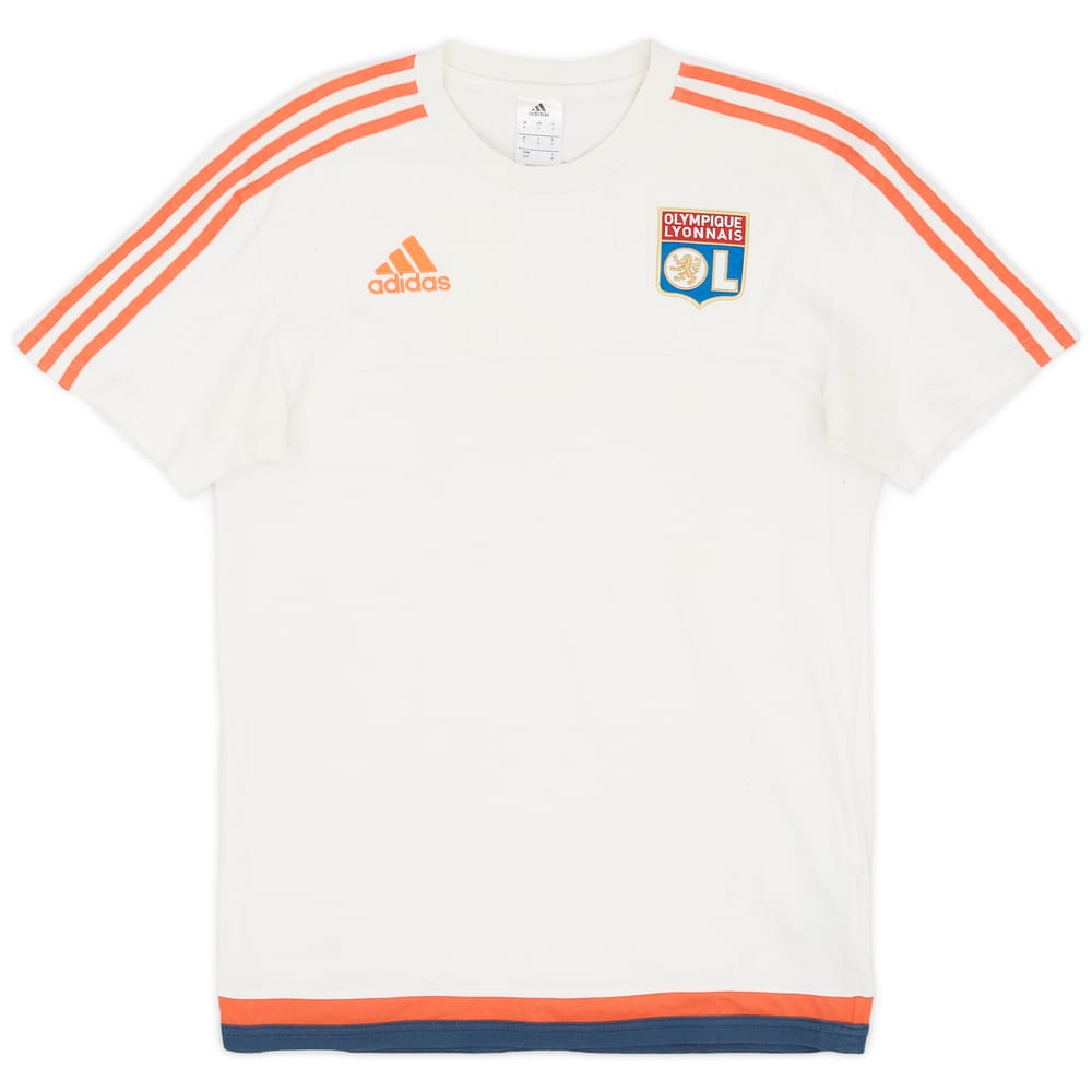 2015-16 Lyon adidas Cotton Tee - 9/10 - (S)