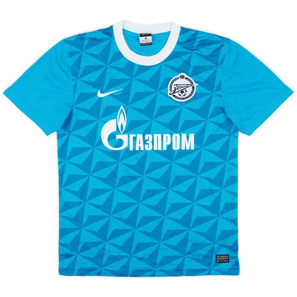 2011-12 Zenit St. Petersburg Basic Home Shirt - 7/10 - (M)