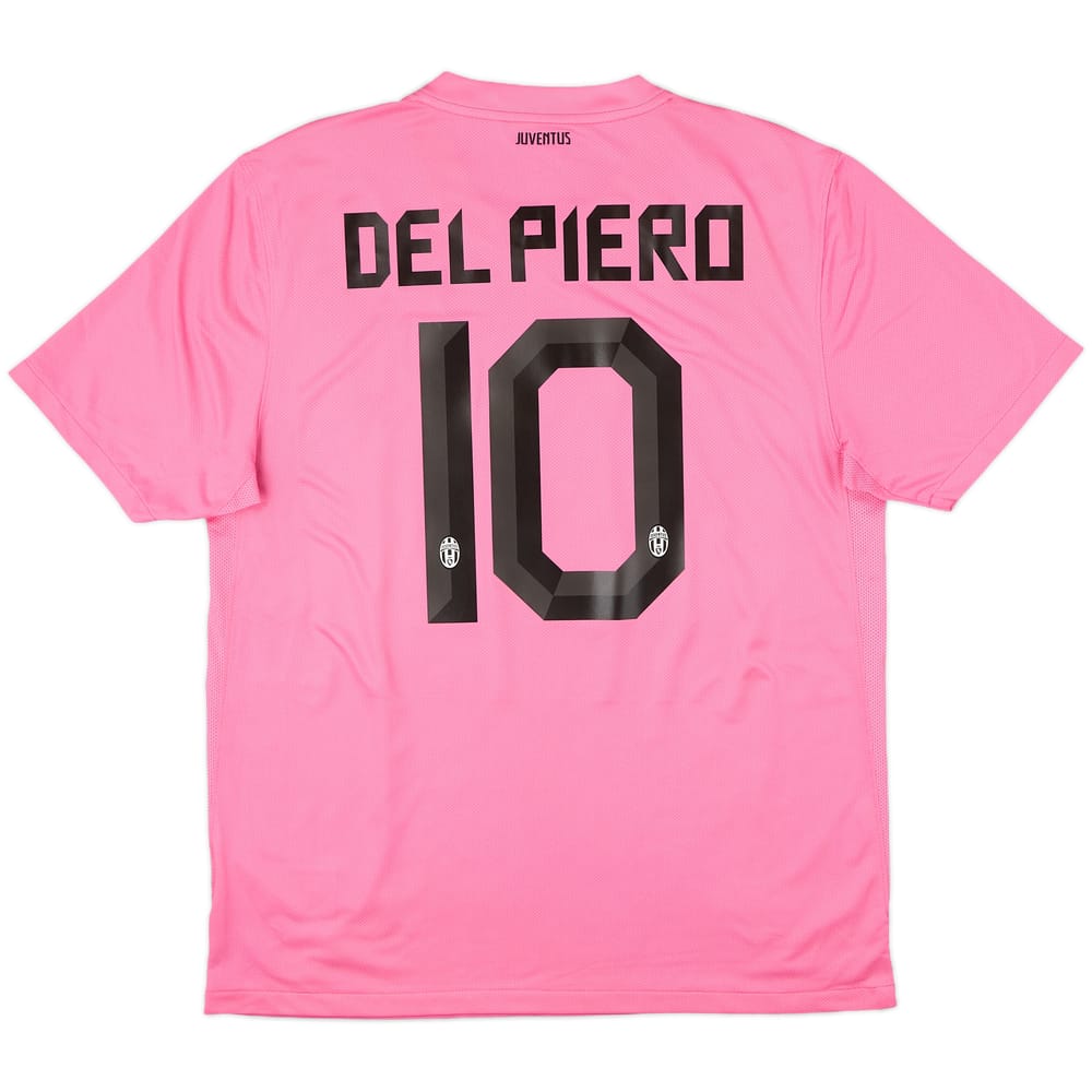 2011-13 Juventus Away Shirt Del Piero #10 - 8/10 - (L)