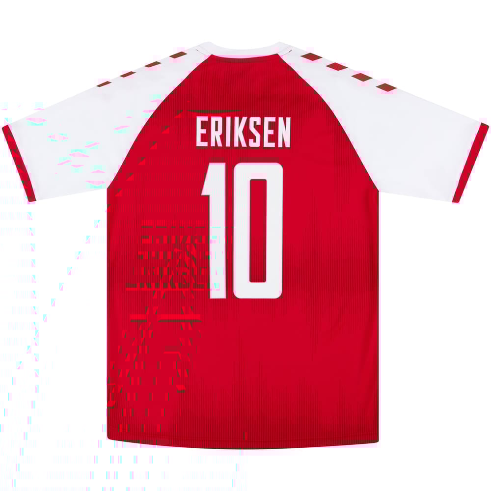 2020-21 Denmark Home Shirt Eriksen #10