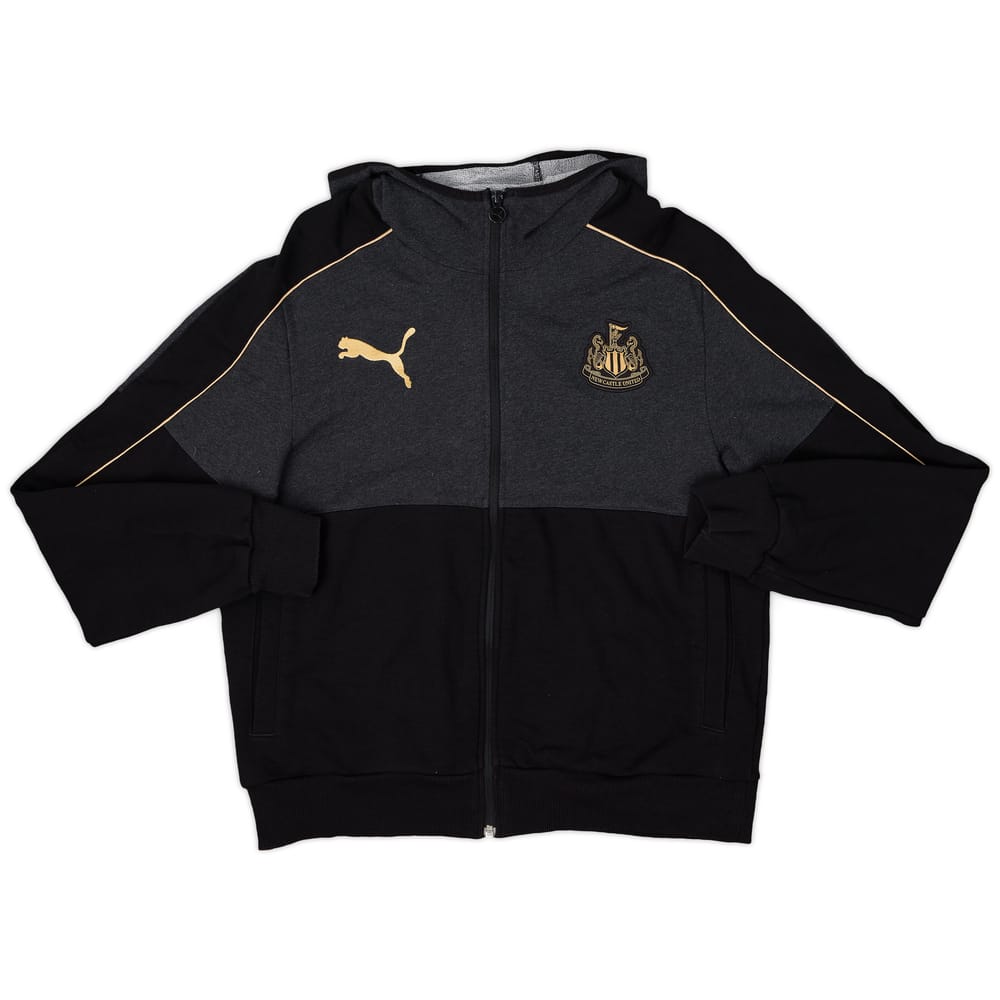 2013-14 Newcastle Puma Hooded Track Jacket - 8/10 - (L)