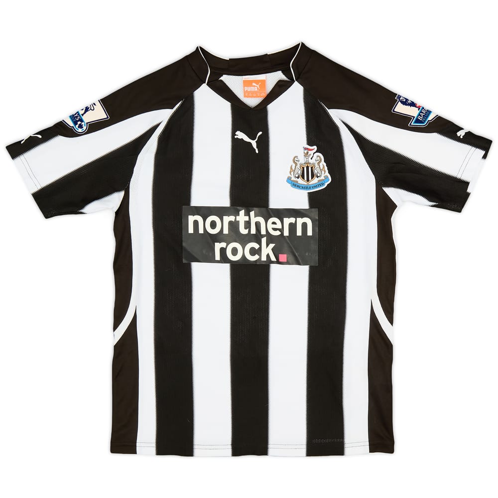 2010-11 Newcastle Home Shirt - 7/10 - (M.Boys)