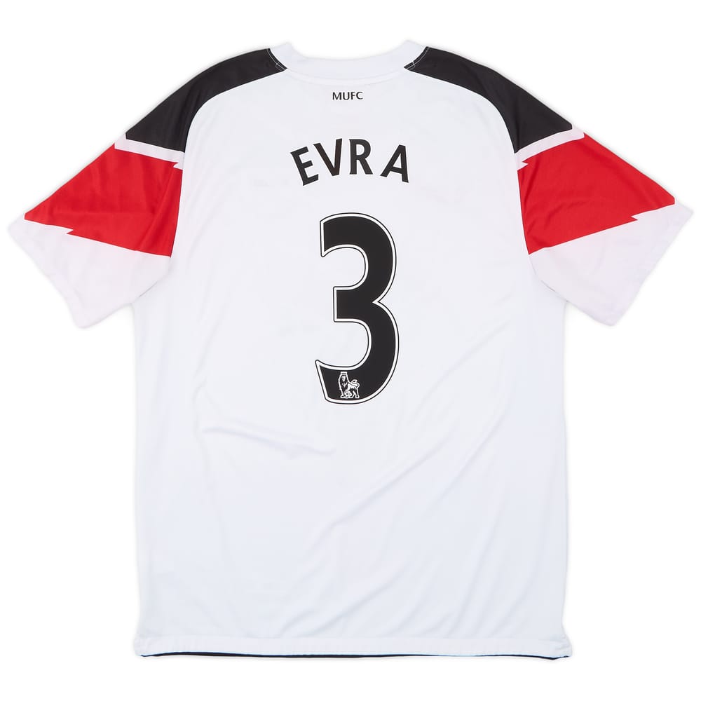 2010-12 Manchester United Away Shirt Evra #3 - 8/10 - (L)