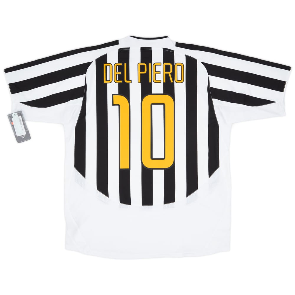 2003-04 Juventus Home Shirt Del Piero #10 (XL)