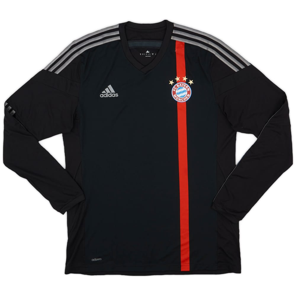 2014-15 Bayern Munich Player Issue Third L/S Shirt - 8/10 - (L/XL)