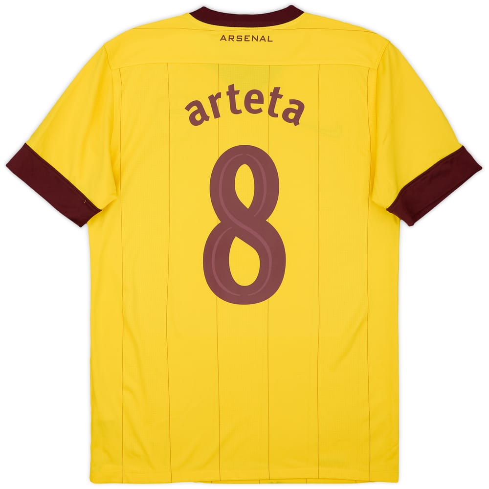 2010-13 Arsenal Away Shirt Arteta #8 - 8/10 - (S)