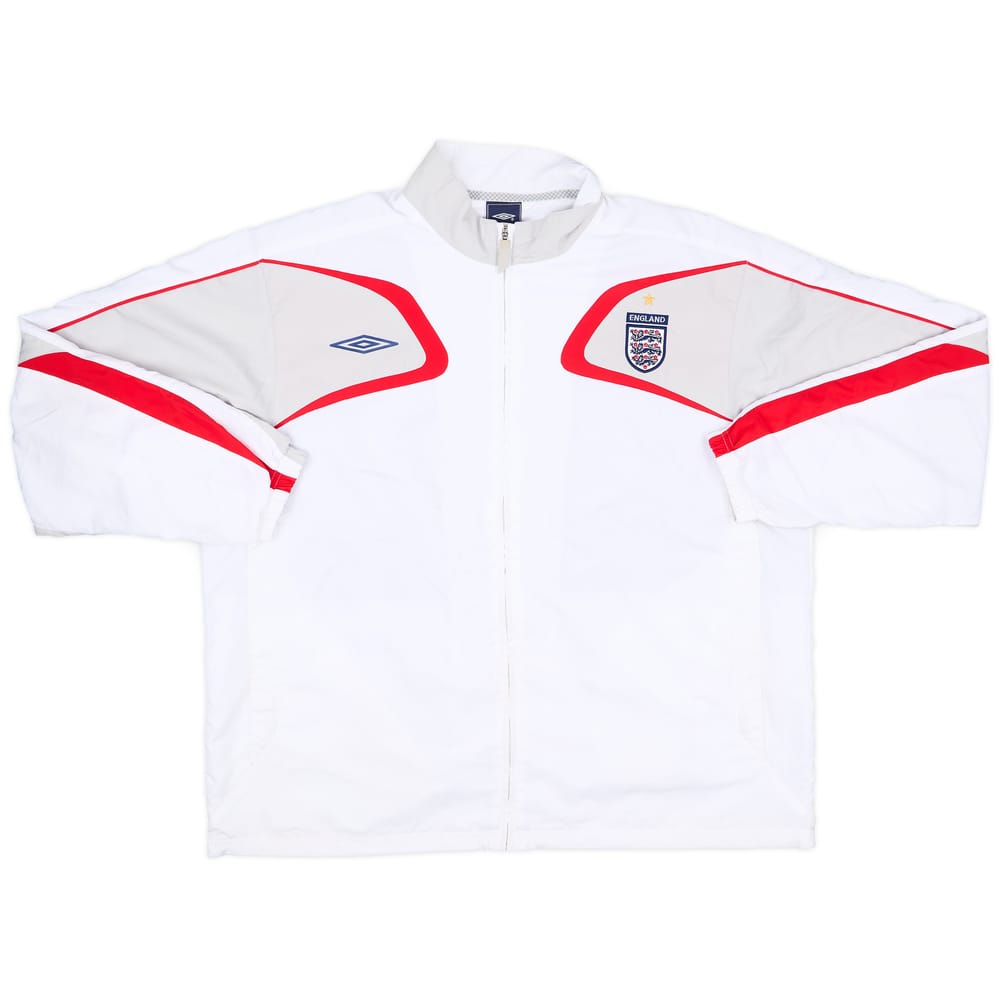 2007-09 England Umbro Track Jacket - 8/10 - (XXL)