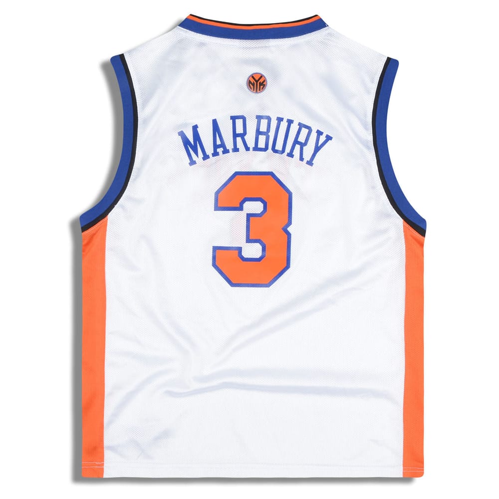 2004-06 New York Knicks Marbury #3 Reebok Jersey (Home) Y