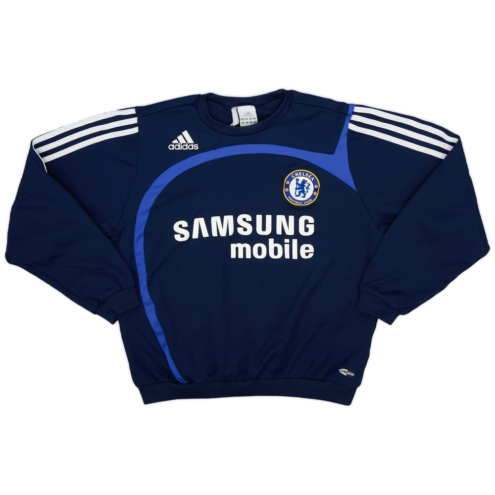 2007-08 Chelsea adidas Sweat Top - 9/10 - (S)