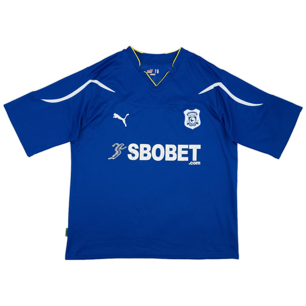 2010-11 Cardiff Home Shirt - 6/10 - (XXL)