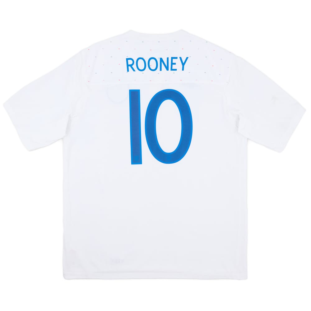 2010-11 England Home Shirt Rooney #10 - 9/10 - (3XL)