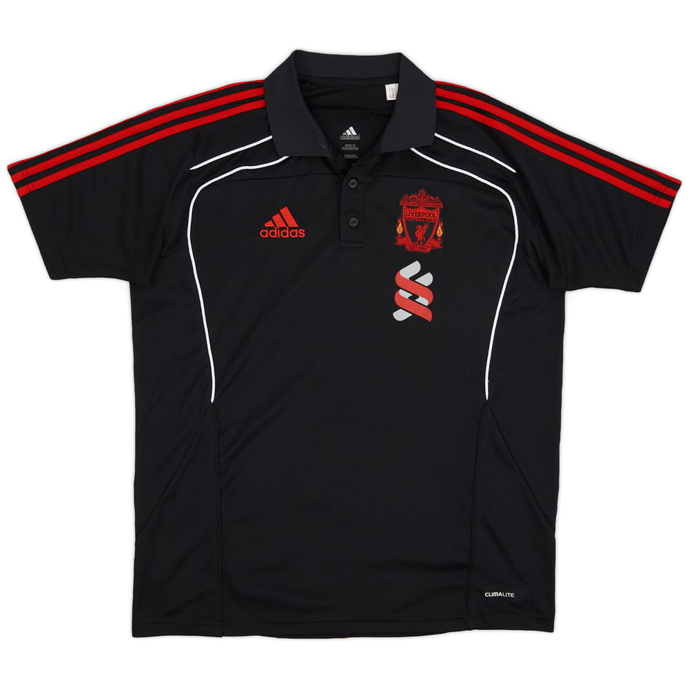 2010-11 Liverpool adidas Polo Shirt - 8/10 - (M)