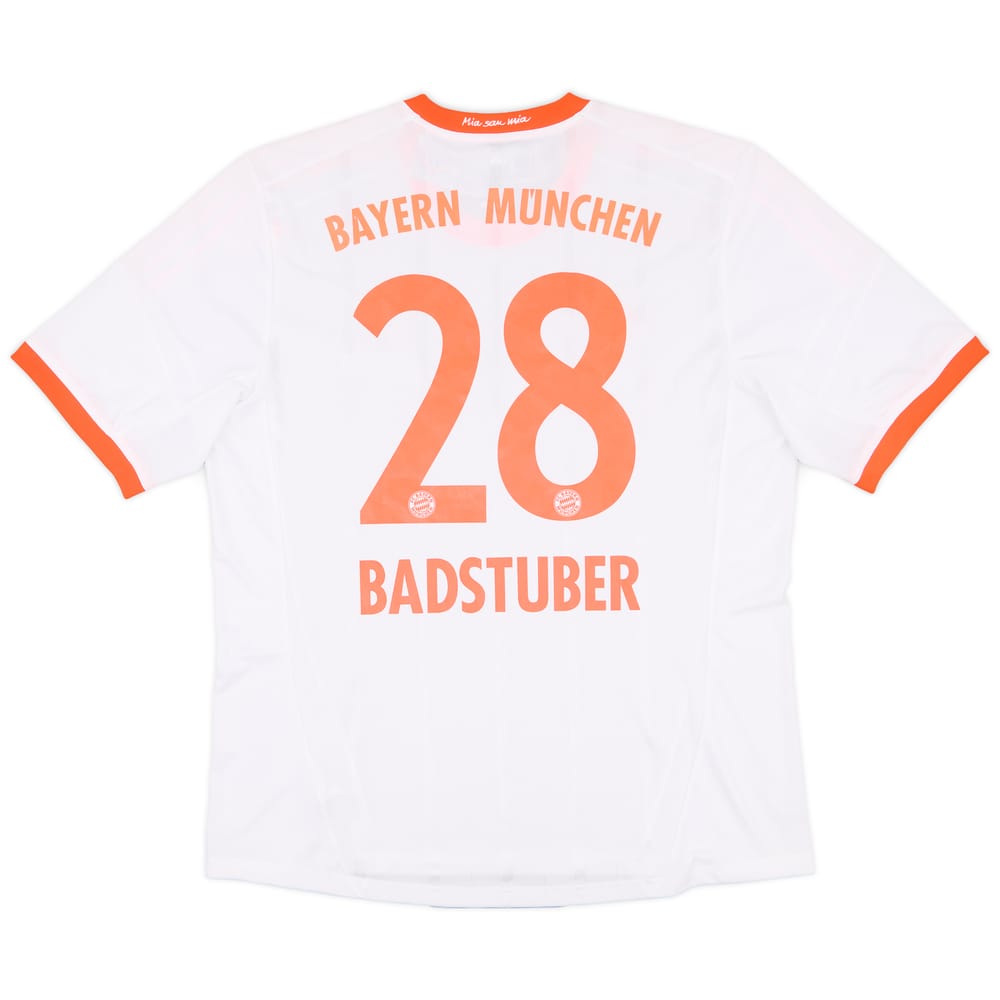 2012-13 Bayern Munich Away Shirt Badstuber #28 (XL)