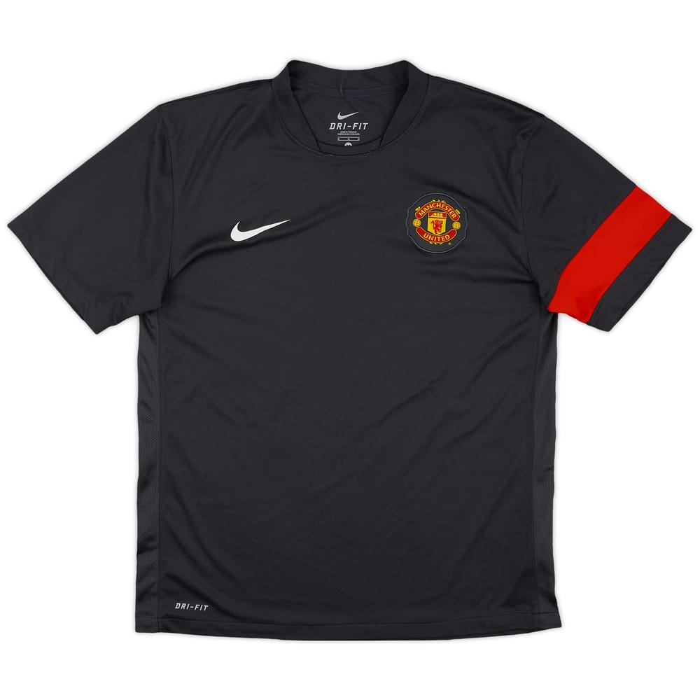 2010-11 Manchester United Nike Training Shirt - 8/10 - (M)
