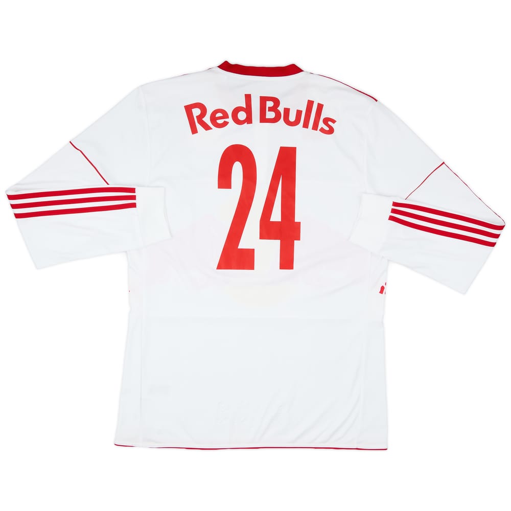 2010-12 Red Bull Salzburg Home L/S Shirt #24 - 9/10 - (L)