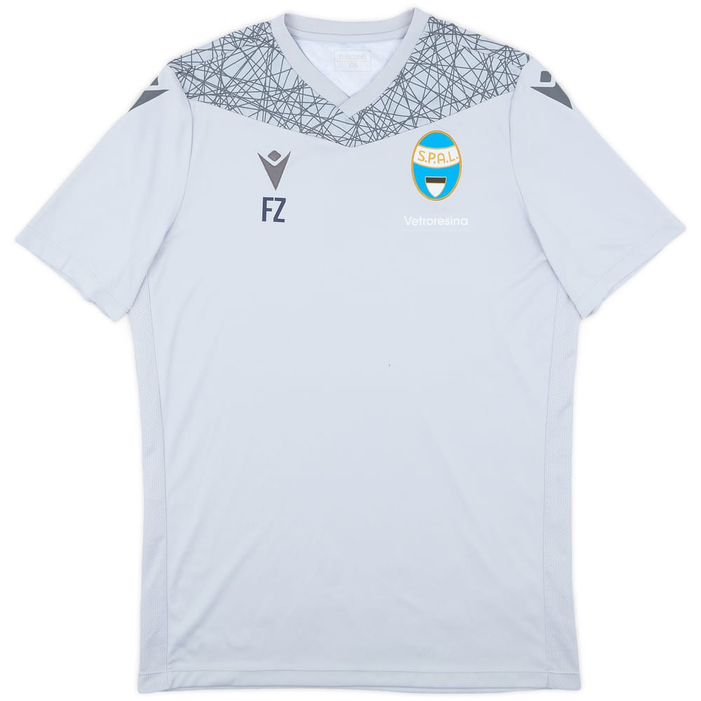 2020-21 SPAL Staff Issue Macron Training Shirt FZ' - 6/10 - (XL)