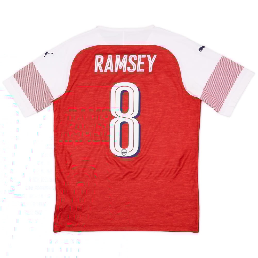 2018-19 Arsenal Home Shirt Ramsey #8 - 8/10 - (S)