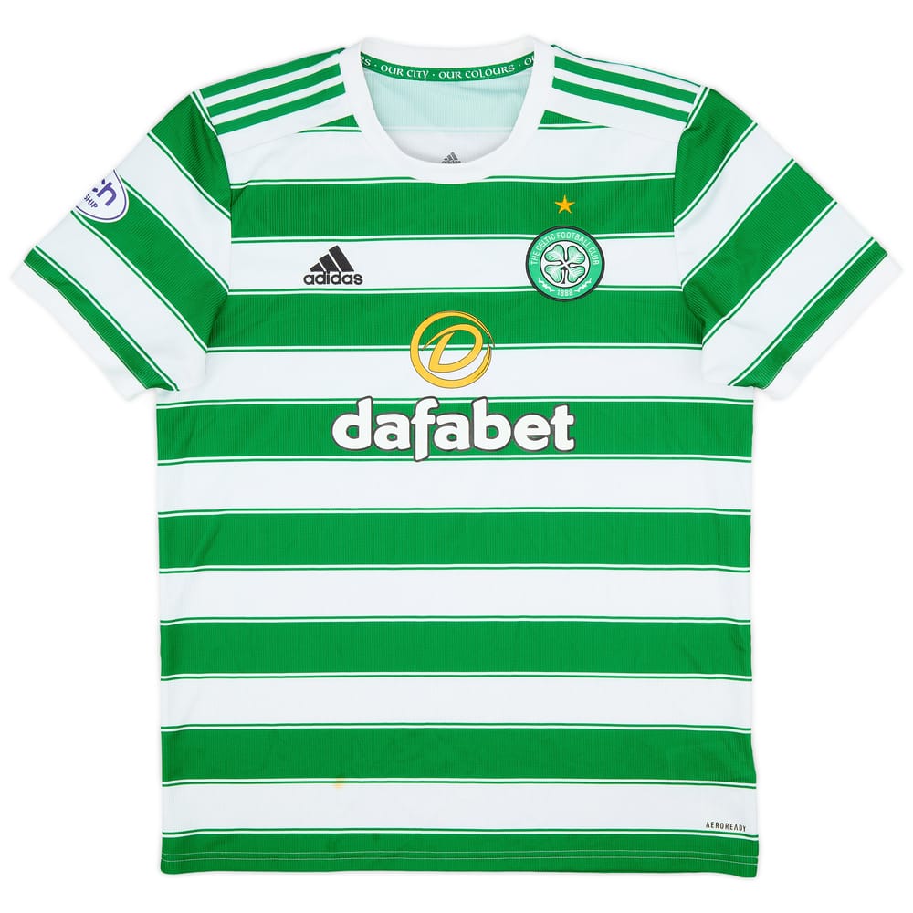 2021-22 Celtic Home Shirt - 7/10 - (L)
