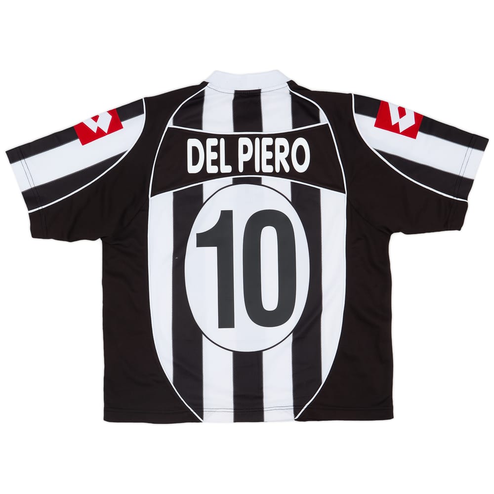 2002-03 Juventus Home Shirt Del Piero #10 - 8/10 - (XL)