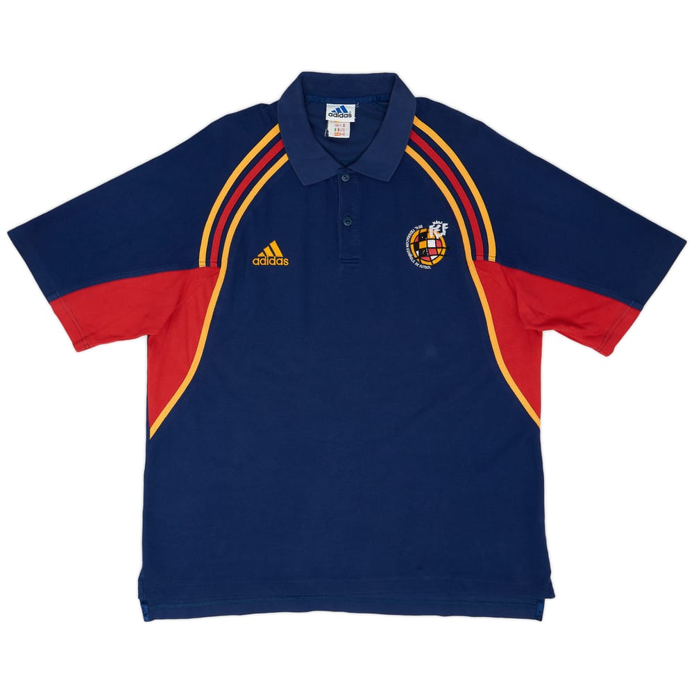 2000-02 Spain adidas Polo Shirt - 8/10 - (XXL)