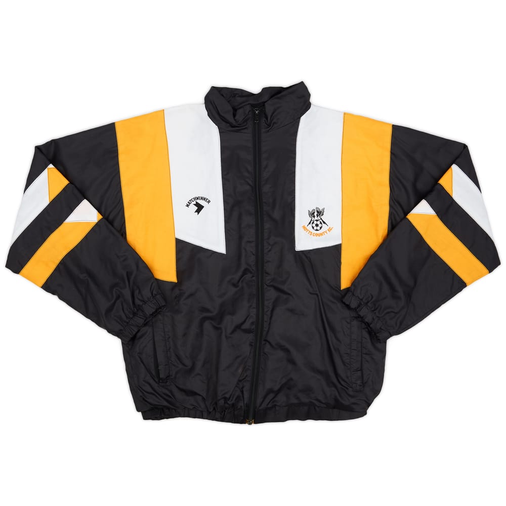 1990-91 Notts County Matchwinner Track Jacket - 9/10 - (M)