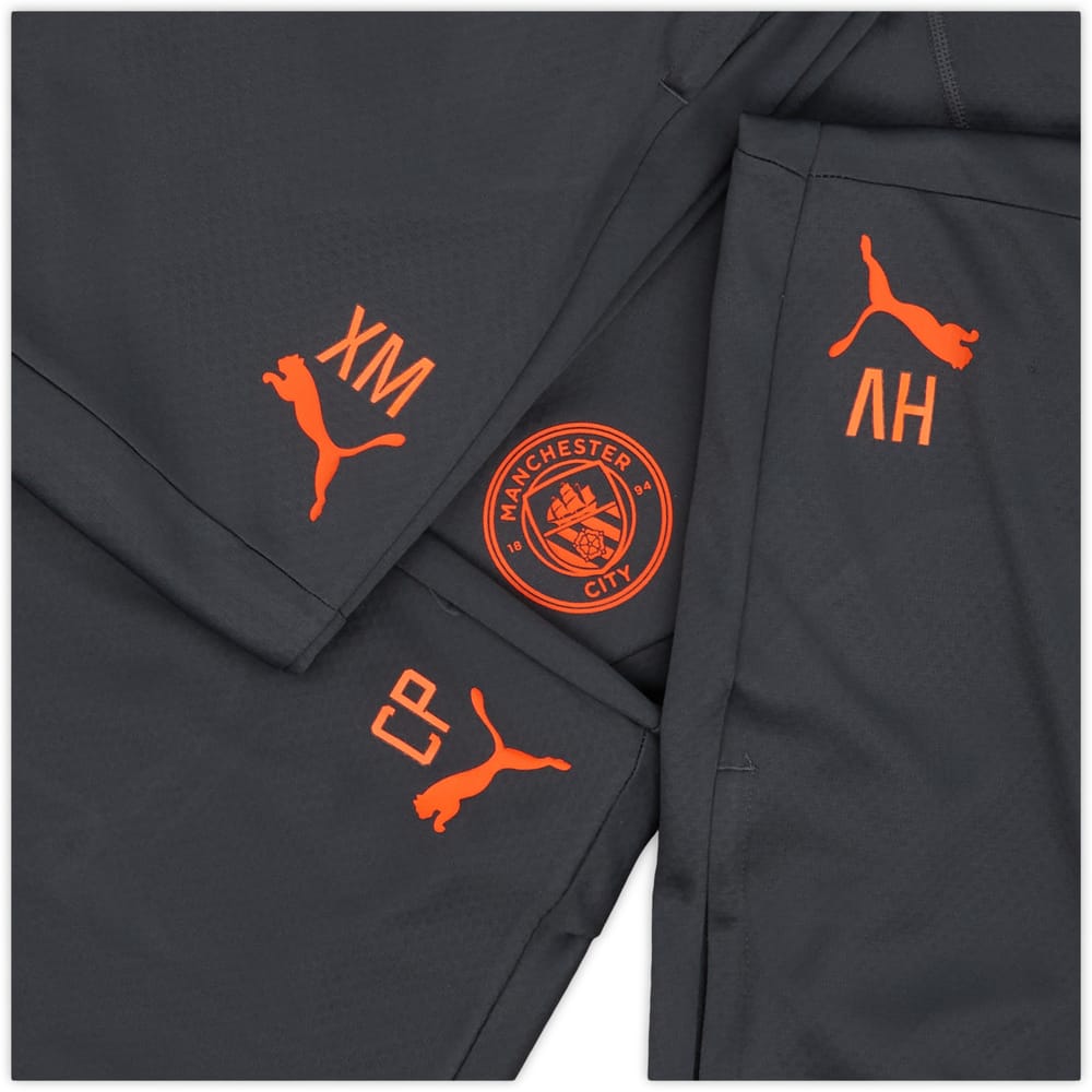 2023-24 Manchester City Staff Issue Training Pants/Bottoms #- 9/10