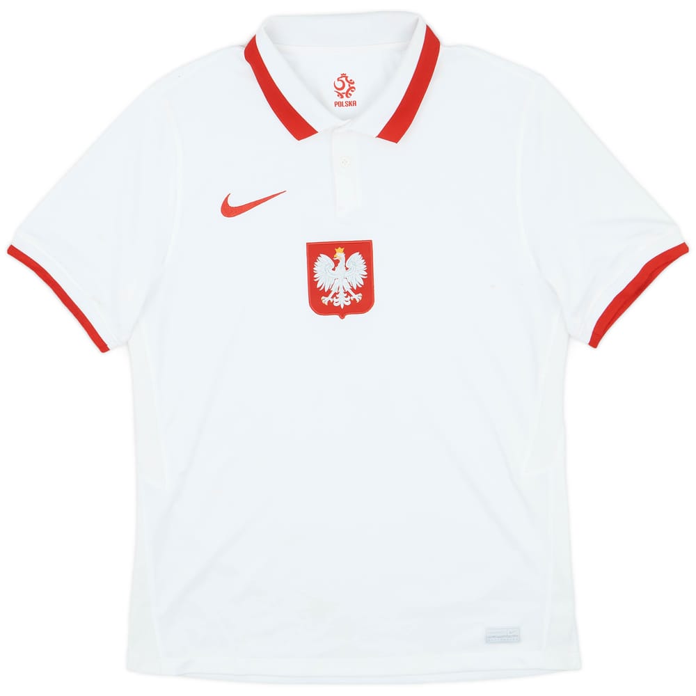 2020-21 Poland Home Shirt - 6/10 - (M)