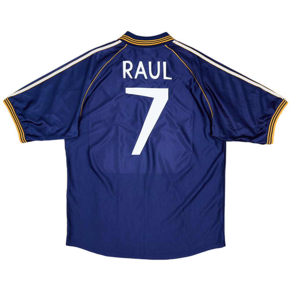 1998-99 Real Madrid Third Shirt Raul #7 - 8/10 - (XL)