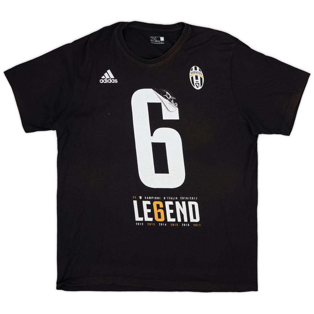 2017-18 Juventus adidas Graphic Tee - 6/10 - (XXL)