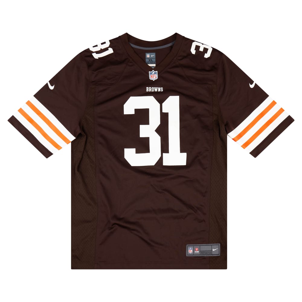 2014 Cleveland Browns Whitner #31 Nike Game Jersey (Home) XL