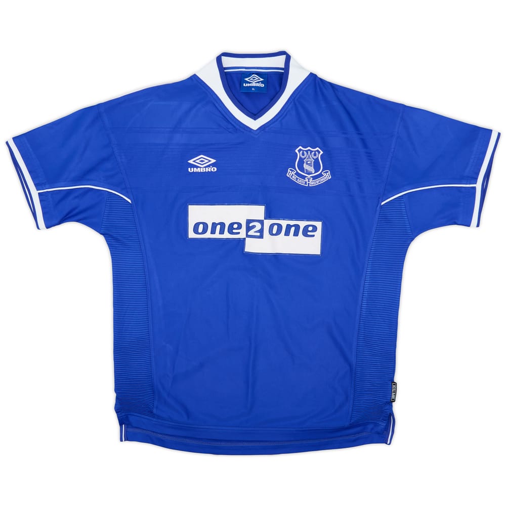 1999-00 Everton Home Shirt - 8/10 - (XL)