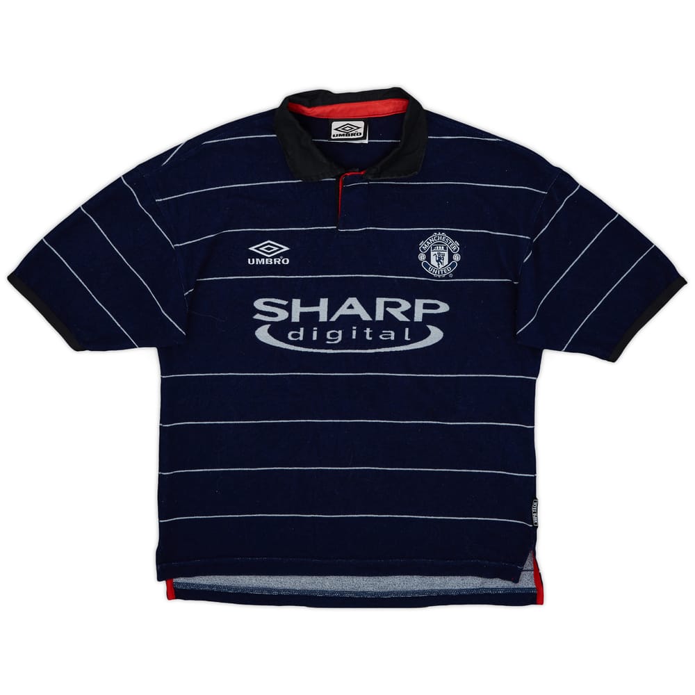 1999-00 Manchester United Away Shirt - 8/10 - (L.Boys)